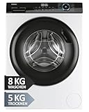 Haier I-PRO SERIE 3 HWD80-B14939 Waschtrockner / 8 kg Waschen / 5 kg...