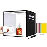 PULUZ Mini fotobox 25x25cm zum für produktfotografie Photo Box faltbar...