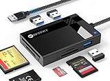 USB 3.0 SD Kartenleser, WARRKY Highspeed 7 in 1 SD Kartenleser, USB 3.0 für...