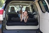 Adirigo Tragbare SUV-Luftmatratze, ultra-bequeme, beflockte Auto-Matratze mit...