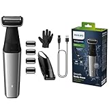 Philips Bodygroom Series 5000, wasserfester Trimmer für Intimbereich und...