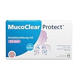 MucoClear Protect Inhalationslösung verflüssigt den Schleim in der Lunge, 20...