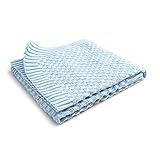 Erstlingsdecke/Babydecke/Kuscheldecke/Strickdecke aus 100% Bio Baumolle kba 80 x...