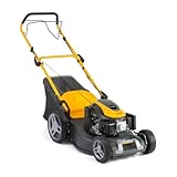 STIGA Combi 53 S Benzin-Rasenmäher - Selbstfahrend, 166ccm Motor, 51cm...