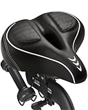 Fitense übergroßer Fahrradsitz, Bequemer Fahrradsitz, Fahrradsattel mit...