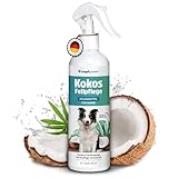 napfpower Fellpflege Hund mit Kokosduft (250 ml) – Entfilzungsspray &...