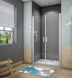 Aica Sanitär Duschtür Nischentür Doppel Pendeltür Duschabtrennung Dusche