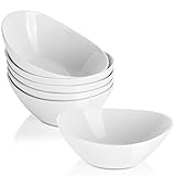 LIFVER Müslischale aus Porzellan, 475ml Keramikschale 6pcs Set, Dessertschalen,...