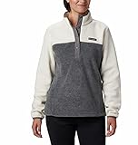 Columbia Benton Springs 1/2 Snap Pullover, Fleece Pullover für Damen, City Grey...