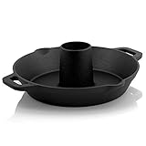 BBQ-Toro Gusseisen Hähnchenbräter Ø 28 cm | Bereits eingebrannt - preseasoned...