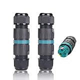 Kabelverbinder Wasserdicht IP68 2er-Pack Ø4mm-Ø12mm TÜV-Zertifizierung...