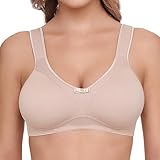 Susa Damen 7619 Bügelloser BH, Blickdicht, Braun (Cappuccino 103), 85D