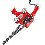 VEVOR Schraub-Kettenschraubstock für Rohre von 1/8 bis 5 Zoll, robuster...
