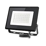 Aigostar LED Strahler außen 50W Kaltweiss 6400K 4500LM Scheinwerfer IP65...
