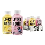 J*ST FOOD Fruity Bundle Trinkmahlzeit – 6×500ml Banana & Berry – 34g...