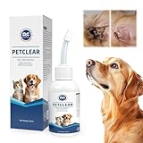 Ohrenreiniger hund Ohrenpflege für Hunde 60ml Ohrenreiniger stoppen Ohren...