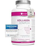 Premium Kollagen Hyaluronsäure Komplex - mit dem Superfood Gojibeere und...