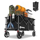 Sekey XXL Plus Bollerwagen Faltbar 200L 200KG Tragkraft, Faltbarer Bollerwagen...
