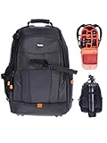 Rollei 20290 Fotoliner Fotorucksack M I großer Kamerarucksack I Daypack I inkl....