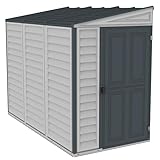 Duramax SideMate PLUS 4 x 8 (2.91 m²) Kunststoff gerätehaus mit...