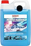 SONAX AntiFrost+KlarSicht Citrus Gebrauchsfertig bis -18°C (5 Liter) schneller,...