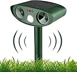 Katzenschreck Ultraschall,Upgrade 2025 Solar Tiervertreiber...