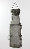 KANANA Setzkescher 34x98cm Bootssetzkescher Kescher Fischernetz Netz...