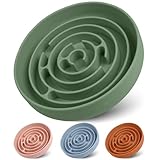 Coomazy Antischlingnapf Hunde Ø 20 cm Silikon Hundenapf mit Saugnapf Langsam...
