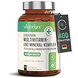 Multivitamin Tabletten Hochdosiert 400, 13 Monate Vitamine, Mineralien &...