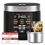 COSORI Reiskocher, Multikocher mit 17 Programme, Rice Cooker 1,8 L, Fuzzy-Logik,...