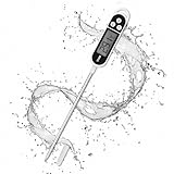 Digital Küchenthermometer, mit Batterie, Digitales Thermometer für...
