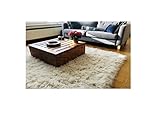 Premium Shaggy Flokati Griechische Teppiche Elfenbein Farbe, von Rugs & Stuff -...