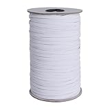 Pizsieat 73 Meter Gummiband Nähen 10mm Elastisches Band,Polyester Gummi...