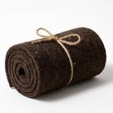 UNIGARDIA Dekorative Öko-Schafwollmatte 16 x 200 cm, 350 g/m² - Winterschutz...