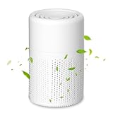 Luftreiniger für Allergiker mit H13 HEPA Filter, 37dB Ultra Leise, Air Purifier...