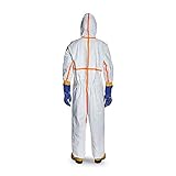 DuPont Tyvek 800J | Chemikalienschutzkleidung mit Kapuze, Kategorie III, Typ...