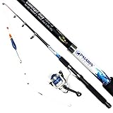 Mega Fishing Kinderangel Starter Set Tele Combo - Teleskop Rute Rolle Tasche &...