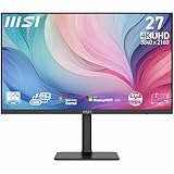 MSI Modern MD272UPHG 27-Zoll-UHD Office Monitor – 3840 x 2160 IPS Panel, 60...