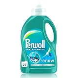 Perwoll Sport Waschmittel (27 Waschladungen), Hygiene Waschmittel reinigt sanft,...