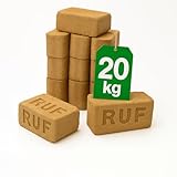 Holzbriketts aus Nadelholz 20 kg – Umweltfreundliche Wärmequelle für Kamine...