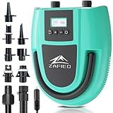 Sup Pumpe Elektrisch, Elektrische Luftpumpe 20PSI Hochdruck 12V DC Auto-Off...