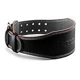 Fitgriff® Klassischer Gewichthebergürtel - 100% Leder - für Damen und Herren...