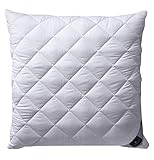 Billerbeck Kopfkissen Classic Clean - Faserkissen ca. 80 x 80 cm – Kissen mit...