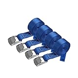 Zurrgurt Spanngurt belastbar bis 250 kg DIN EN 12195-2 Befestigungsgurt...