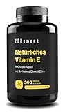 Natürliches Vitamin E (D-Alpha-Tocopherol), 400 IE bioaktives Vitamine E pro...