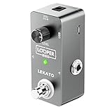 Looper-Pedal, LEKATO Gitarren-Looper-Effekt-Pedal Loop-Pedal Unlimited Overdubs...