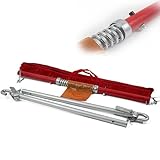 BITUXX® PKW Kfz Auto Abschleppstange 3T Schleppstange mit Feder Dämpfung...
