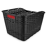 PEUZ 27L Unisex Fahrradkorb hinten Groß zum Transport von Gepäck Stabiles...