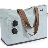 GAGAKU Strandtasche XXL mit Kühlfach, Wasserfest Beach Bag mit Reißverschluss...