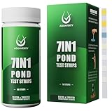 AQUAVERITY 7-in-1 Teststreifen Teichwasser – Präzises Teichwassertest-Set...